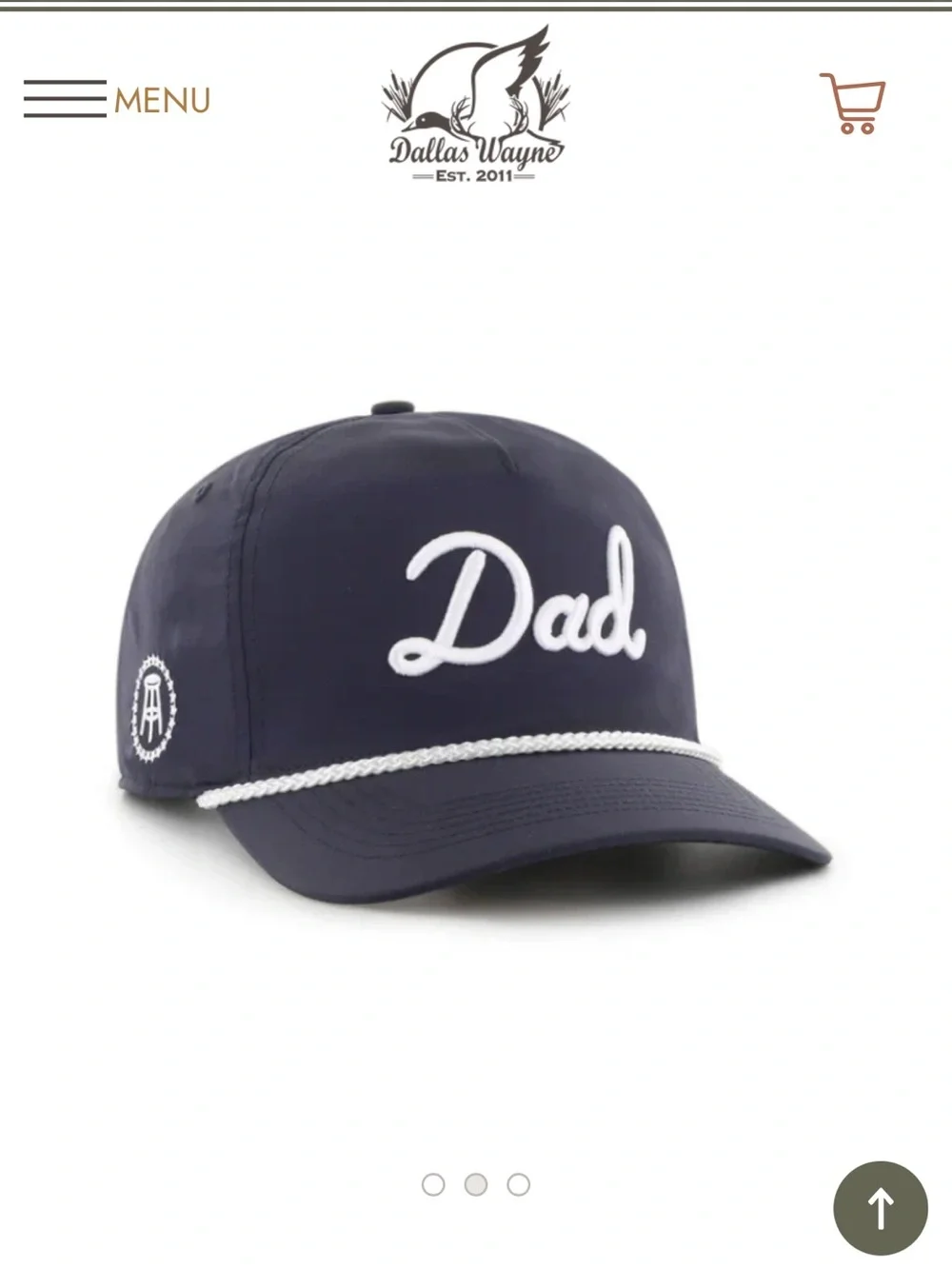 Barstool Sports Dad Hat in Navy
